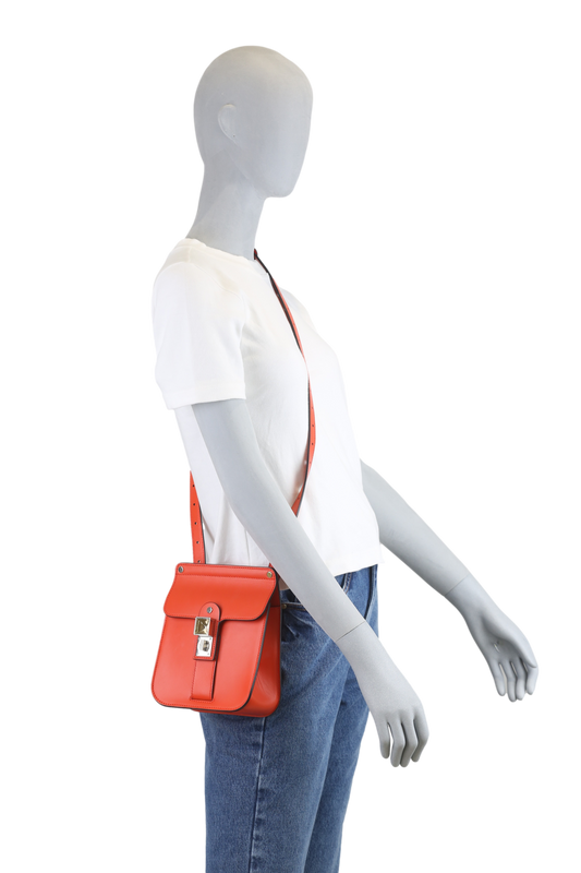 DESAPEGO FABI JUSTUS PROENZA SCHOULER SHOULDER BAG ORANGE CUIR