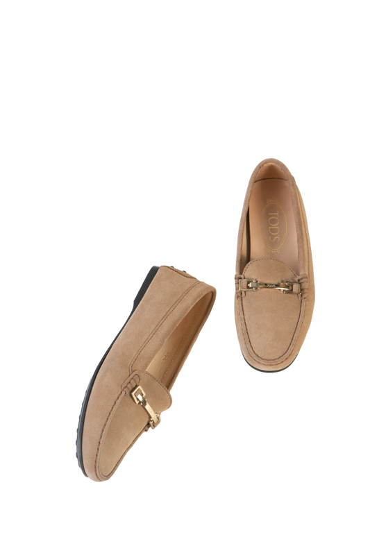 TODS MOCASSIM SUEDE NUDE