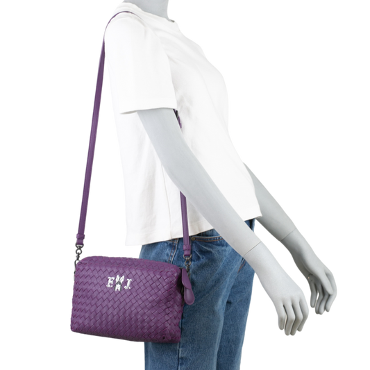 BOTTEGA VENETA DOUBLE POCKET ROXA