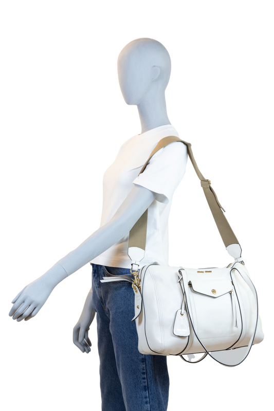 MIU MIU BOWLING OFF WHITE COM DUAS ALCAS