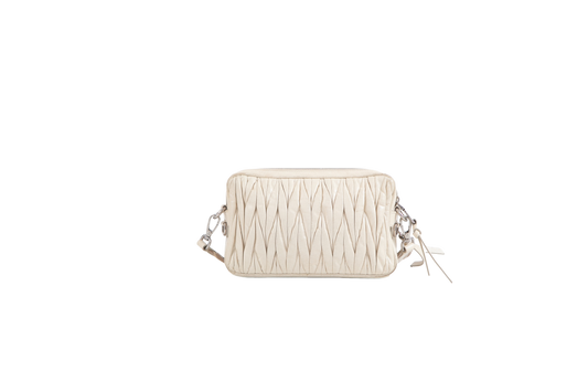 MIU MIU ARCADIE MINI MATELASSE TALCO