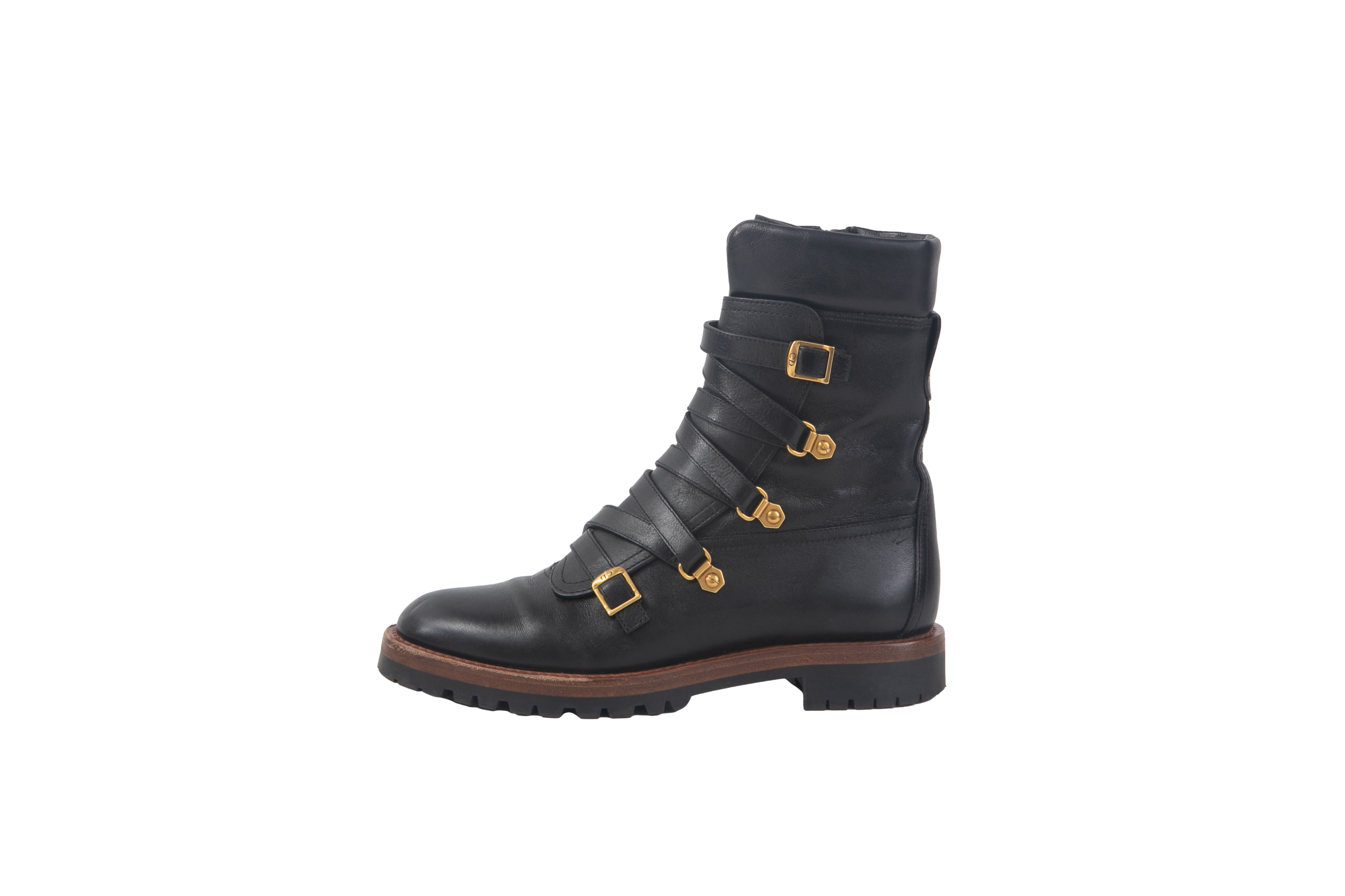DIOR LOW BOOTS WILDIOR HIKING BLACK 36 1 2 BR Troca de Luxo