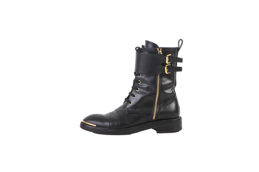 LOUIS VUITTON ANKLE BOOT BLACK COM FIVELA