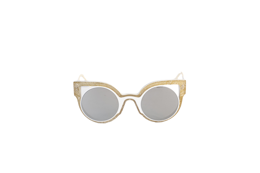 DESAPEGO THASSIA NAVES FENDI OCULOS FF0137/S COM GLITTER