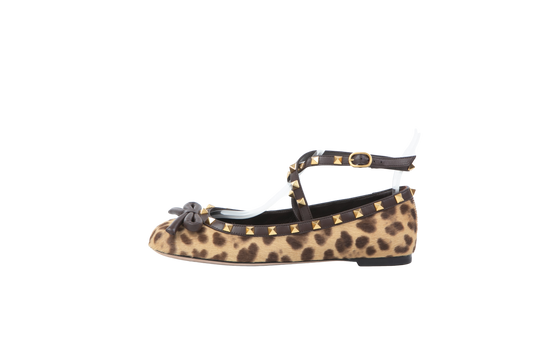 DESAPEGO MICA ROCHA VALENTINO BALLET RCKT LEOPARD - 35 1/2 BR