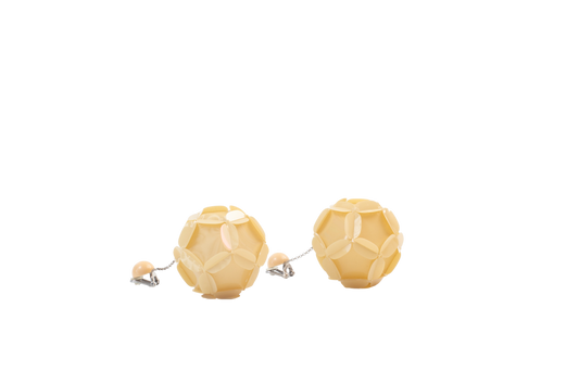 PRADA BRINCO SEQUINS BEGE