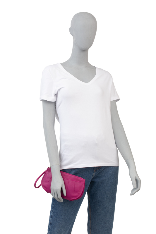 CHRISTIAN DIOR CLUTCH FUCHSIA PINK