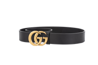 GUCCI CINTO GG MARMONT LARGE BLACK