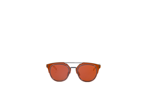 DESAPEGO THASSIA NAVES DIOR OCULOS COMPOSIT AZUL E ORANGE