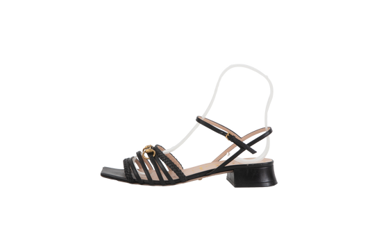 GUCCI SANDAL HORSEBIT BLACK