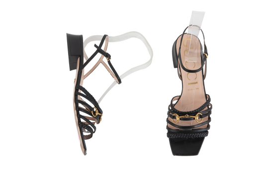 GUCCI SANDAL HORSEBIT BLACK