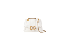 DG AMORE LEATHER OFFWHITE CROSSBODY