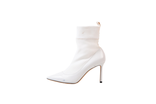 DESAPEGO THASSIA NAVES JIMMY CHOO ANKLE SOCKS BRANCO