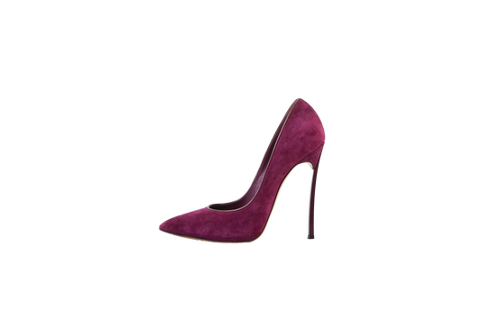 DESAPEGO THASSIA NAVES CASADEI SCARPIN SUEDE ROXO