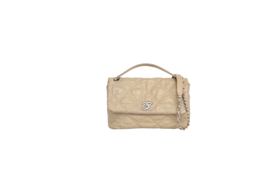 CHANEL LOVE ME TENDER MEDIUM FLAP BAG BEIGE