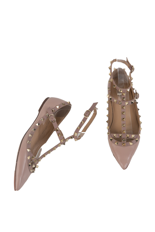 DESAPEGO THASSIA NAVES VALENTINO ROCKSTUD BLUSH