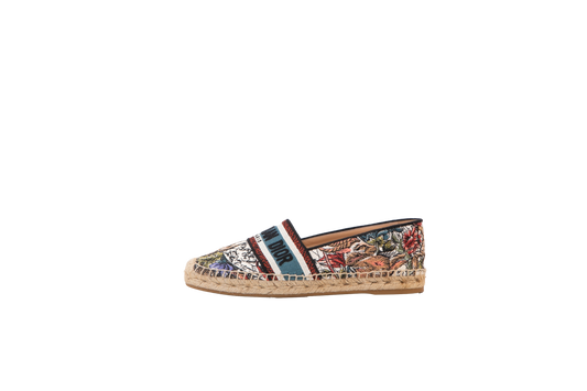 CHRISTIAN DIOR ESPADRILLE GRANVILLE MULTICOLOR - 38 BR