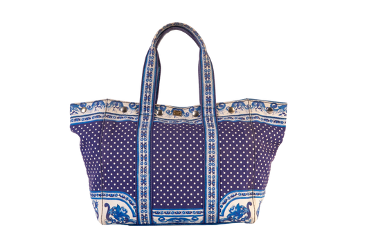 DESAPEGO GABI SILVAROLLI DOLCE & GABBANA  CANVAS BLUE DOTS