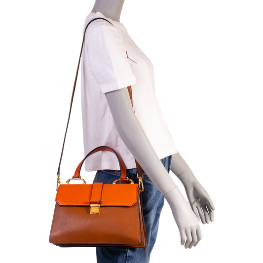 DESAPEGO GABI SILVAROLLI MIU MIU CARAMEL & ORANGE