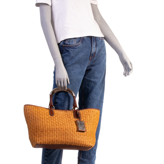 DESAPEGO GABI SILVAROLLI DOLCE & GABBANA RAFFIA ALCA METAL