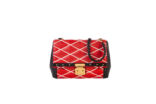 DESAPEGO GABI SILVAROLLI LOUIS VUITTON MALLETAGE QUILTED ROUGE ET BLANC