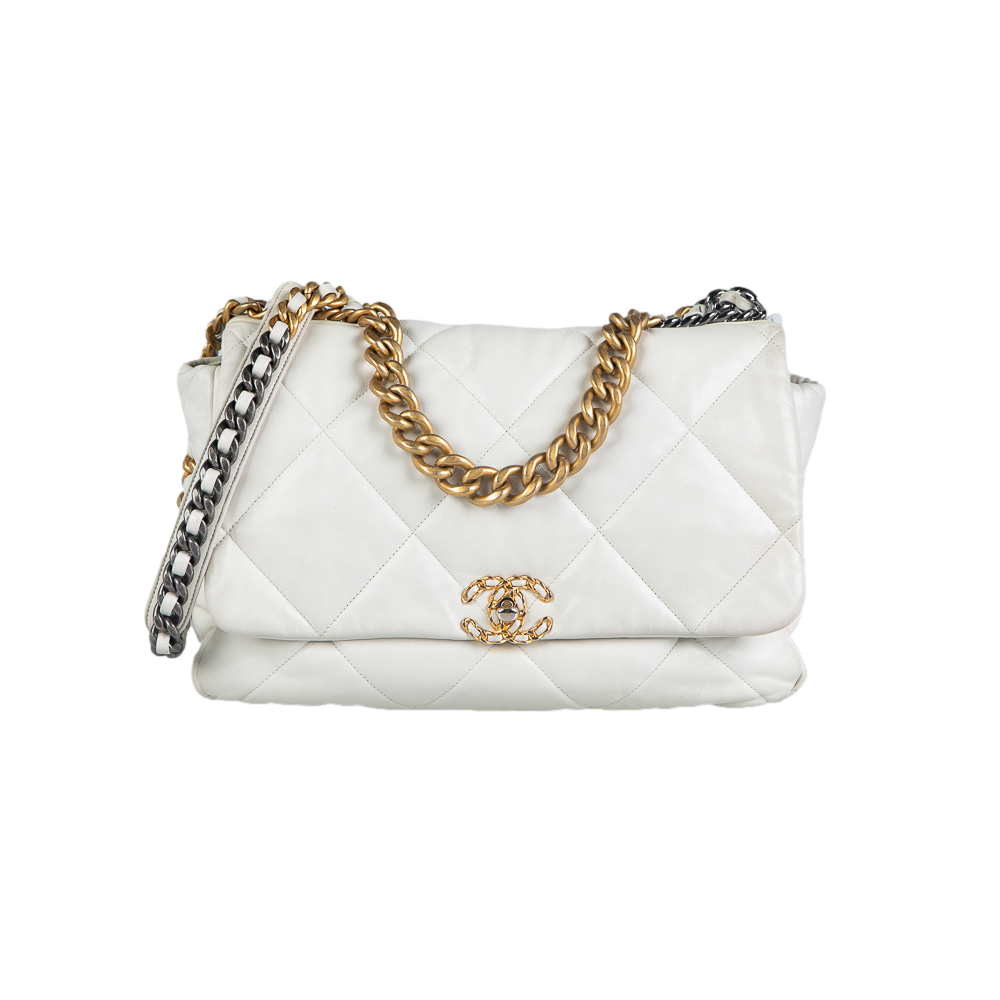 Chanel 19 large goatskin Clearance