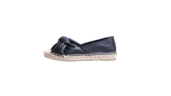 MIU MIU ESPADRILLE NAPPA KNOT BLACK - 38 BR