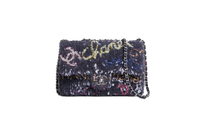 CHANEL CLASSIC SF NEW MINI SEQUINS CC MULTICOLOR