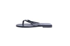 HERMÈS SANDAL MISS CALFSKIN BLACK - 38 BR