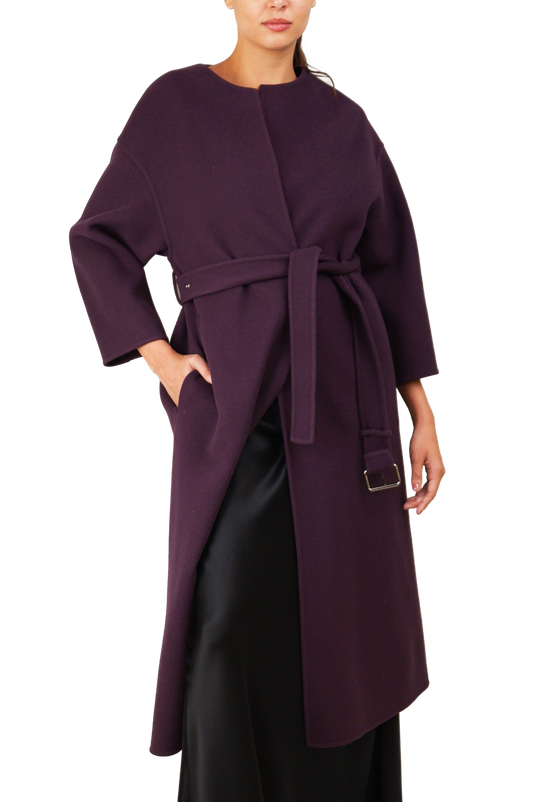 CHRISTIAN DIOR TRENCH COAT BORDEAUX