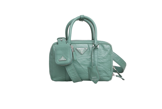 PRADA RE-EDITION 2001 NAPPA SAGE GREEN