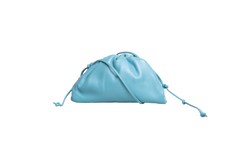 BOTTEGA VENETA MINI POUCH CALFSKIN TURQUOISE