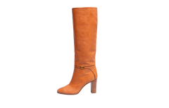 CELINE CLAUDE BOOTS TRIOMPHE CARAMEL - 40 BR