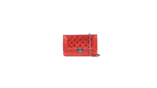 DESAPEGO FABI JUSTUS CHANEL WOC LAMBSKIN VARNISH RED