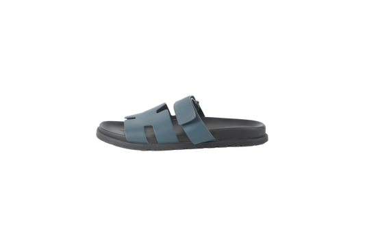 HERMÈS SANDAL CHYPRE BLEU CELESTE MENS - 42 BR