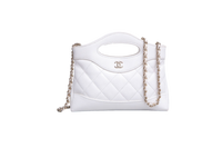 CHANEL 31 NANO BAG LEATHER WHITE