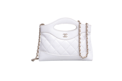CHANEL 31 NANO BAG LEATHER WHITE