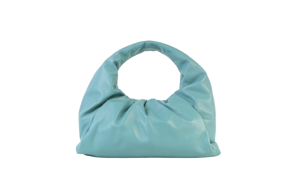 BOTTEGA VENETA SHOULDER POUCH AZUL