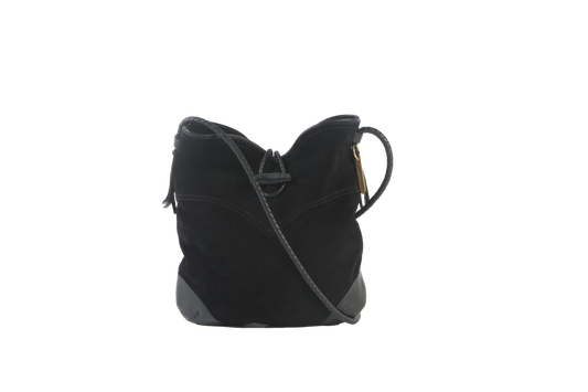 ISABEL MARANT SUEDE BLACK CROSSBODY