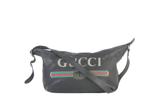 GUCCI MOON BAG CROSSBODY BLACK