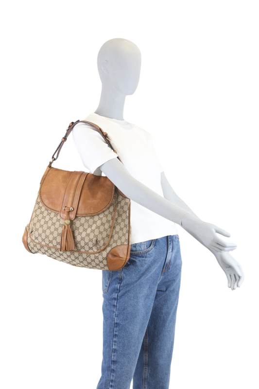 GUCCI MARRAKECH LEATHER HANDBAG