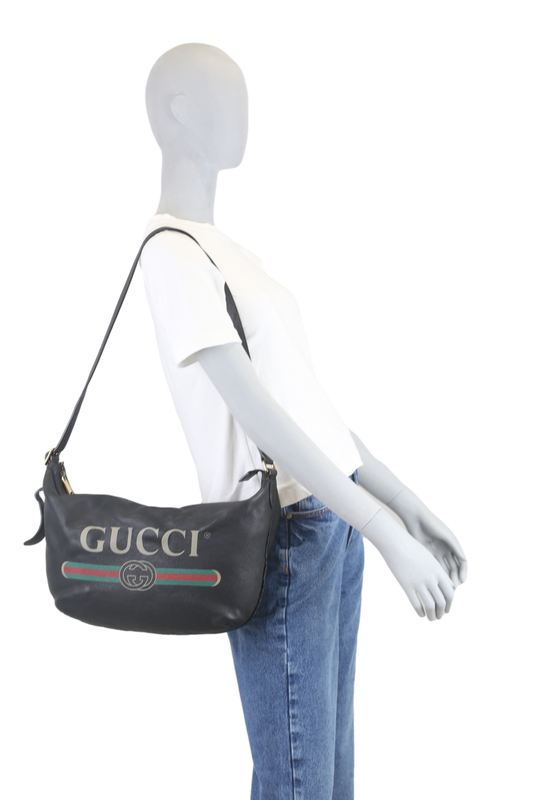 GUCCI MOON BAG CROSSBODY BLACK