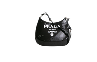PRADA CLEO BAG SEQUINS BLACK