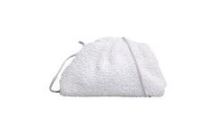 BOTTEGA BOUCLE CURLY RAFFIA CHALK