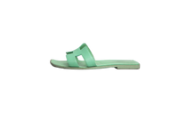 HERMES ORAN VERT POMME GREEN - 39 BR