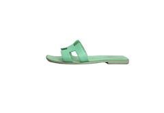 HERMES ORAN VERT POMME GREEN - 39 BR