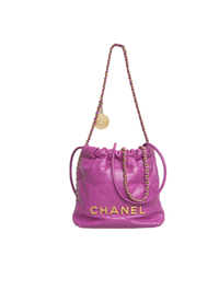 CHANEL 22 MINI MAGENTA HOBO