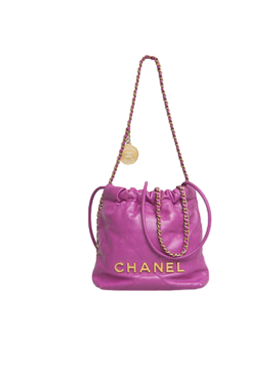 CHANEL 22 MINI MAGENTA HOBO