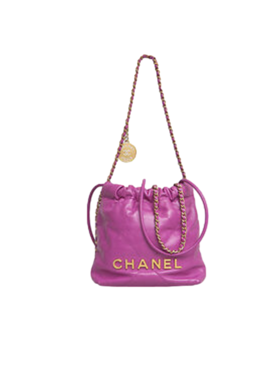 CHANEL 22 MINI MAGENTA HOBO