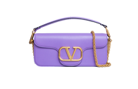 VALENTINO BAGUETTE VLOGO VIOLET